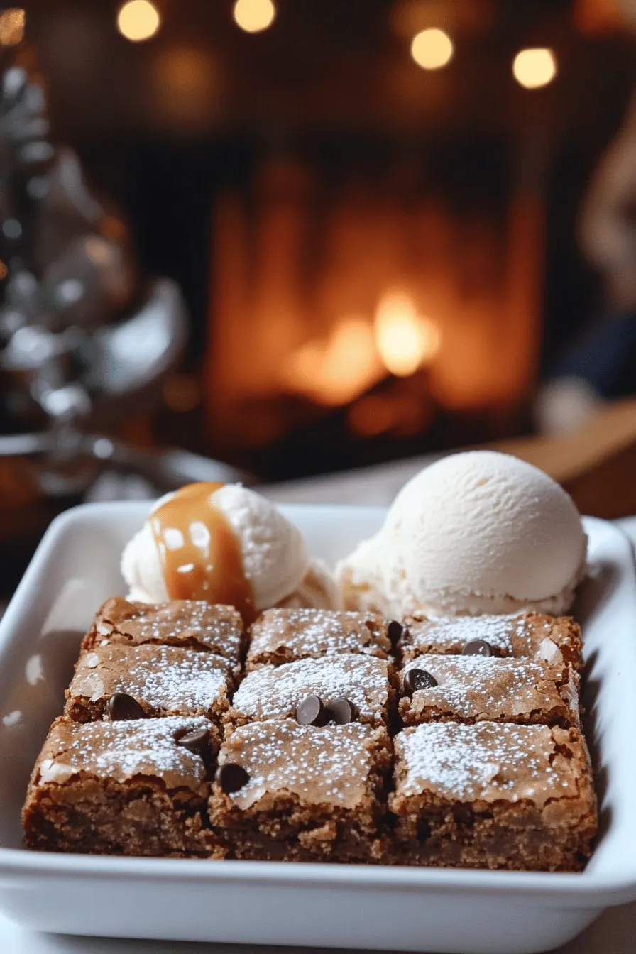 Brown butter blondies are a tasty treat, blending sweet and rich flavors. They are soft and chewy, unlike brownies, which tend to be fudgy. The main star here is brown butter. This special butter adds a nutty taste, making these blondies stand out.