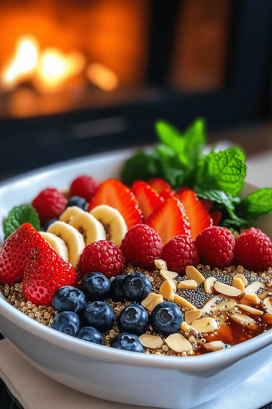 A great way to start your day is with healthy breakfast ideas. Whole grains are a key part of a balanced breakfast. You can use oats, quinoa, or whole-grain bread. These grains give you energy and keep you full. Try making a warm bowl of oatmeal topped with nuts and fruits. This mix is tasty and good for you.