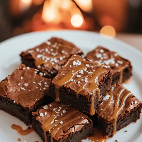 Salted caramel brownies are a sweet treat that many love. They mix rich chocolate with a sweet and salty caramel layer. This blend makes them a go-to dessert for many different occasions.