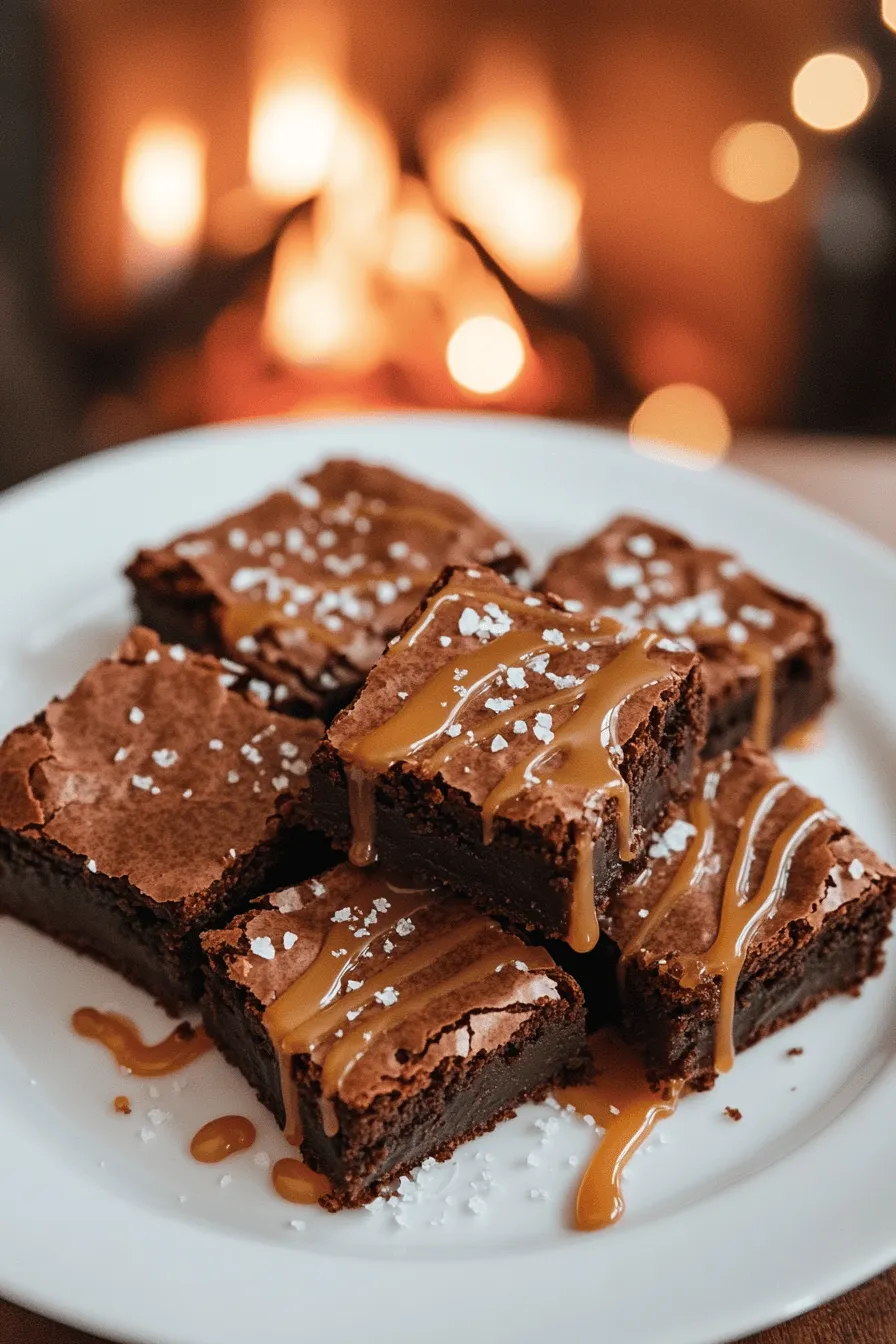 Salted caramel brownies are a sweet treat that many love. They mix rich chocolate with a sweet and salty caramel layer. This blend makes them a go-to dessert for many different occasions.