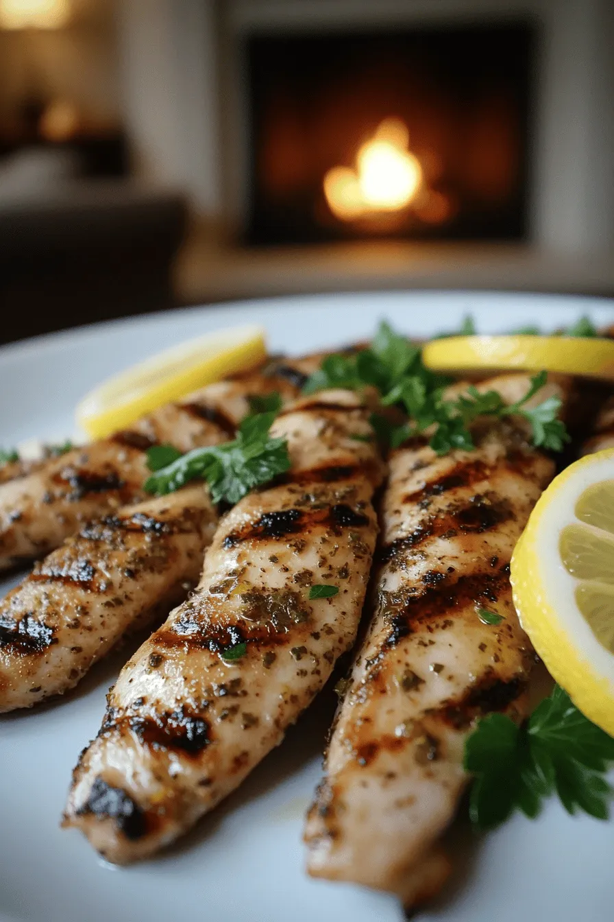 To make a tasty lemon herb chicken recipe, you need fresh and simple ingredients. The main item is chicken. I prefer using four boneless, skinless chicken breasts. They cook evenly and stay juicy.