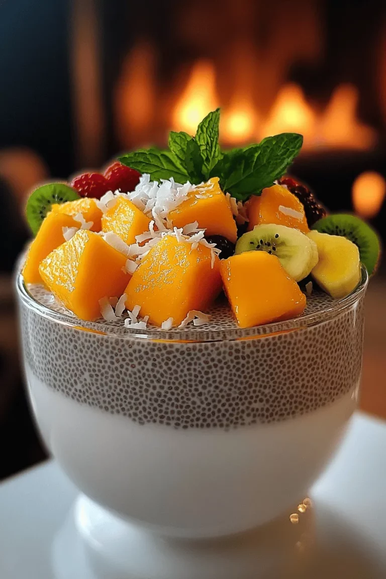 Chia pudding offers many health benefits. First, it is rich in omega-3 fatty acids. These fats help support heart health and brain function. Next, chia pudding is high in fiber. Fiber aids digestion and keeps you feeling full. One serving provides about 10 grams of fiber. This makes it a great choice for a snack or breakfast.