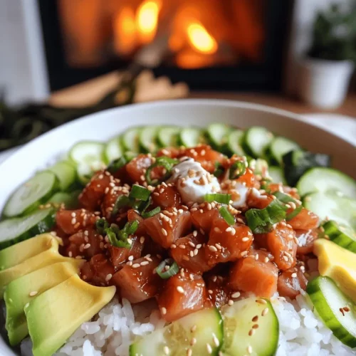 To make a spicy tuna rice bowl, you need a few key ingredients. First, you will want sushi-grade tuna. This type of tuna is safe to eat raw and has great flavor. Look for bright red color and a fresh smell. You can find sushi-grade tuna at specialty fish markets or some grocery stores.