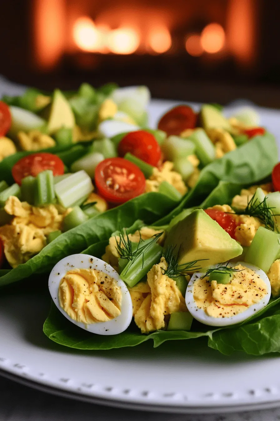 LT Egg Salad Lettuce Wraps use simple, fresh ingredients. Each one adds flavor and nutrition.