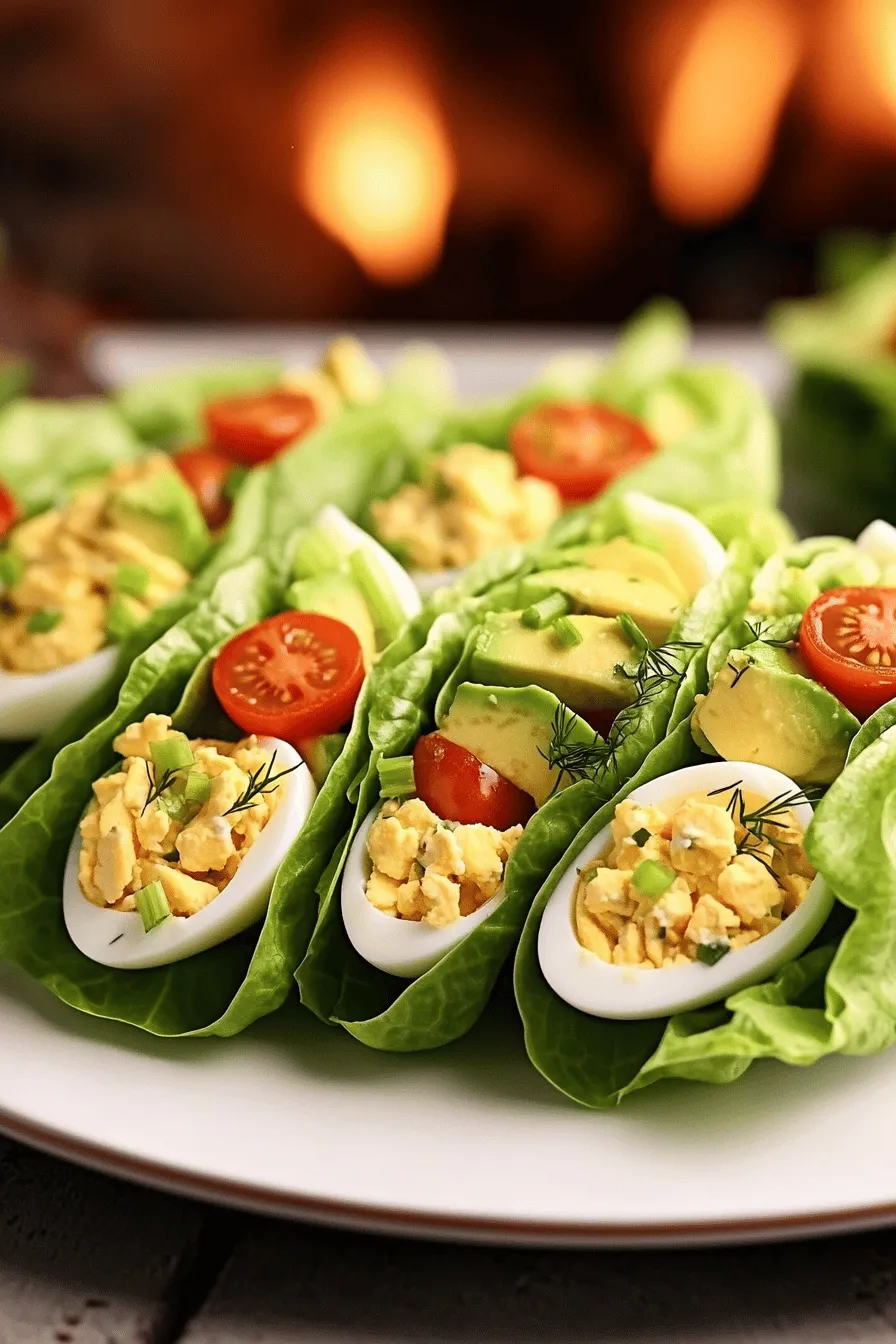 LT Egg Salad Lettuce Wraps use simple, fresh ingredients. Each one adds flavor and nutrition.