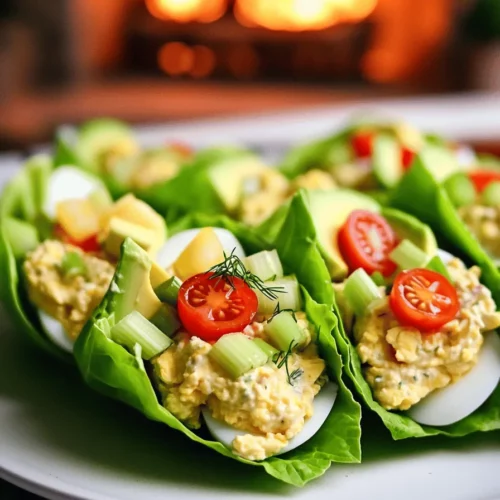 LT Egg Salad Lettuce Wraps use simple, fresh ingredients. Each one adds flavor and nutrition.
