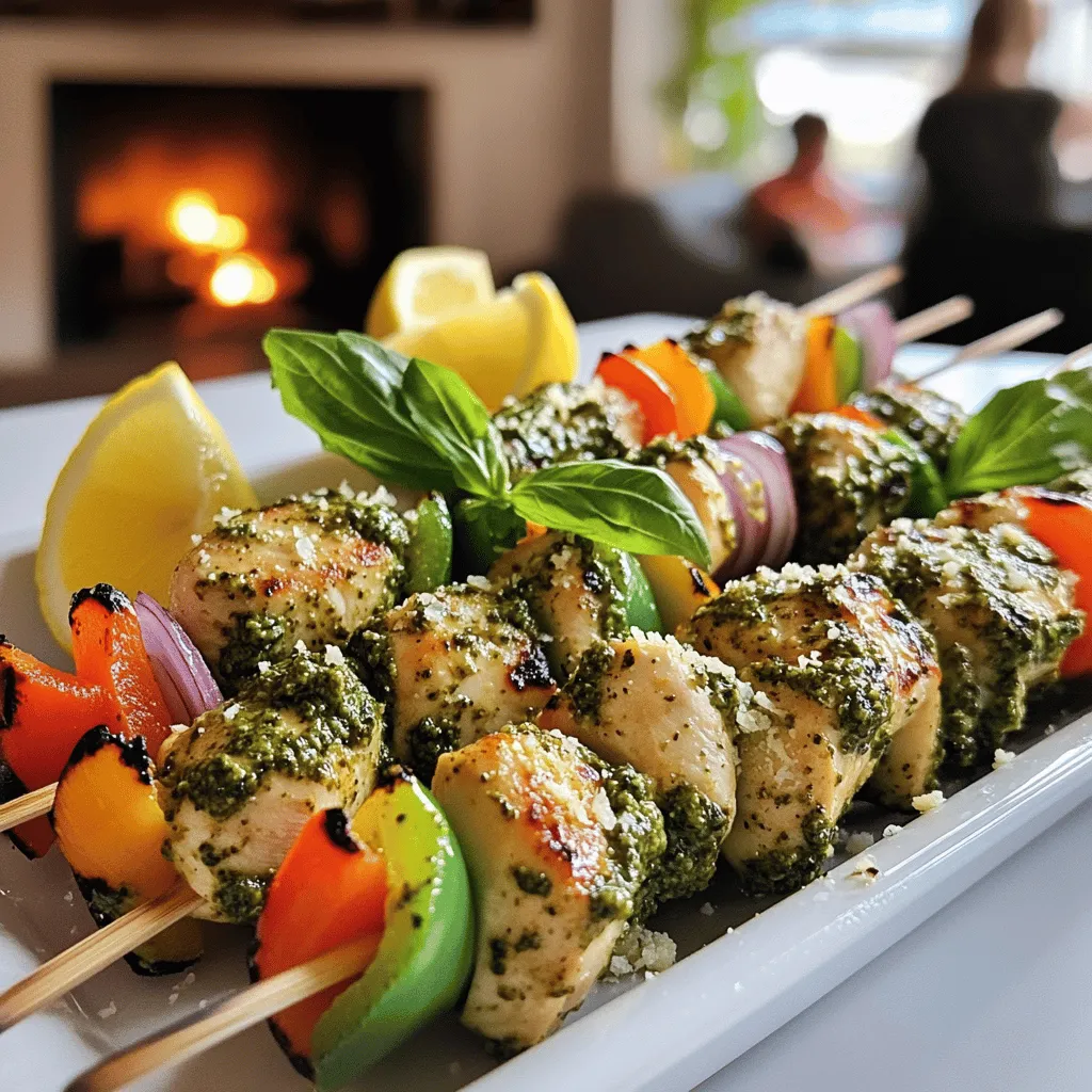 To make summer chicken skewers, you need fresh and simple ingredients. Here’s what you will need: