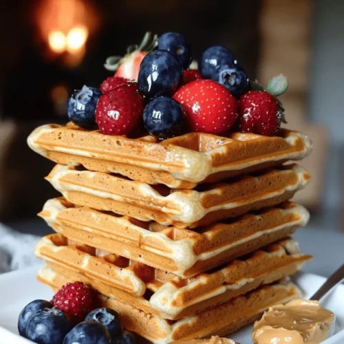 Protein waffles are a tasty twist on the classic breakfast treat. They are rich in protein, making them a smart choice for a healthy morning meal. A protein-rich breakfast helps you feel full and satisfied. This can help you avoid unhealthy snacks later in the day.