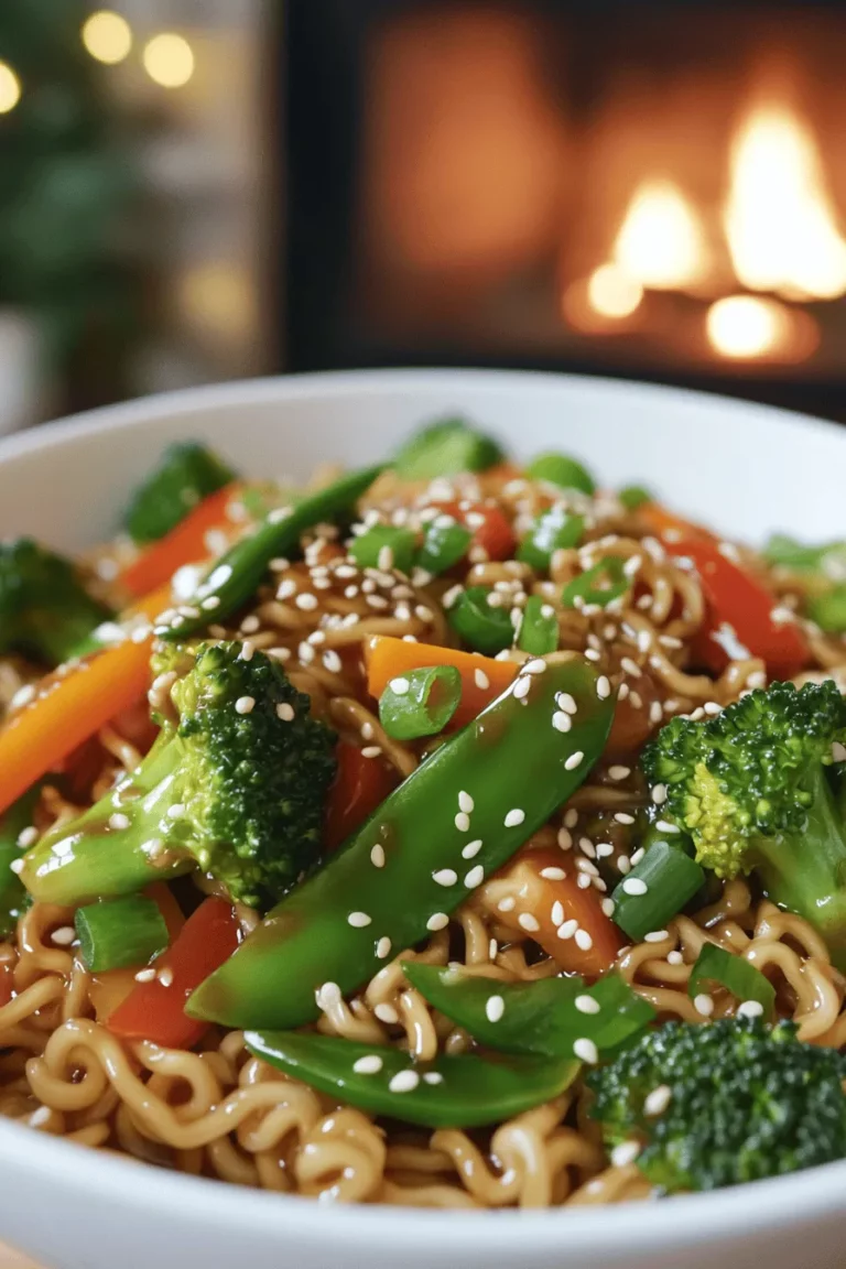 To make a great ramen stir fry, you need a few key ingredients. First, you need instant ramen noodles. They are quick to cook and absorb flavors well. Next, sesame oil adds a nutty taste and aroma. Fresh veggies like broccoli, bell pepper, snap peas, and carrots bring crunch and color. Garlic and ginger boost the flavor profile. Finally, soy sauce, hoisin sauce, and rice vinegar create a tasty sauce.