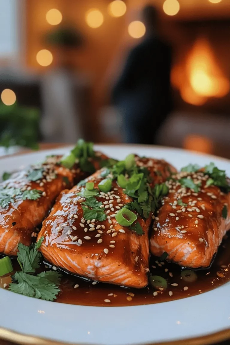 To make baked teriyaki salmon, you need simple yet tasty ingredients. The main star is, of course, the salmon. I recommend using four salmon fillets, each weighing about six ounces. This size cooks well and serves nicely.