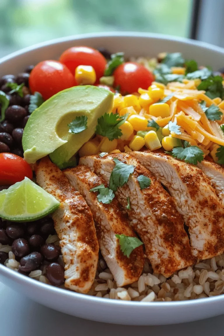 To make a tasty chicken burrito bowl, you need a few key burrito bowl ingredients. Start with two boneless, skinless chicken breasts. They are the main protein and will provide great flavor. You’ll also need olive oil, chili powder, cumin, garlic powder, and onion powder. These spices will make your chicken burst with taste.