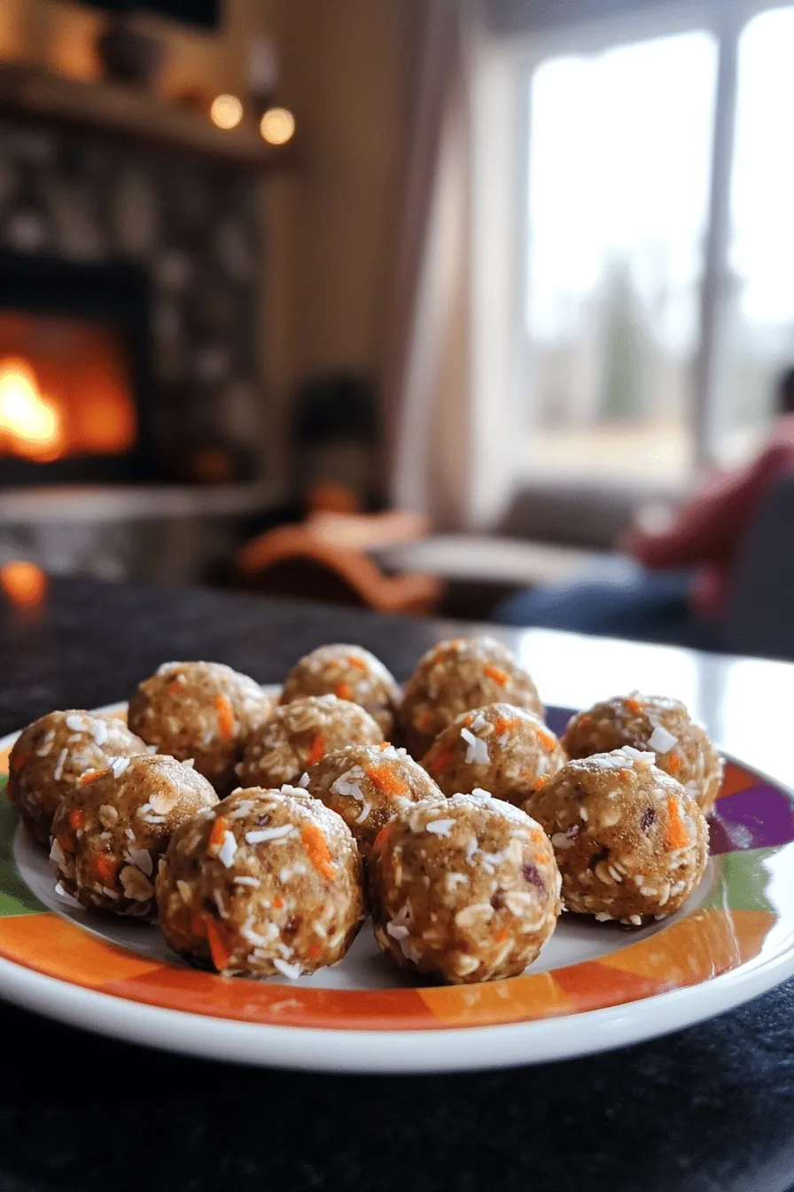 Carrot Cake Energy Balls are a fun and healthy snack. They mix the sweet taste of carrot cake with nutritious ingredients. These energy-boosting snacks are easy to make and perfect for any time of day.