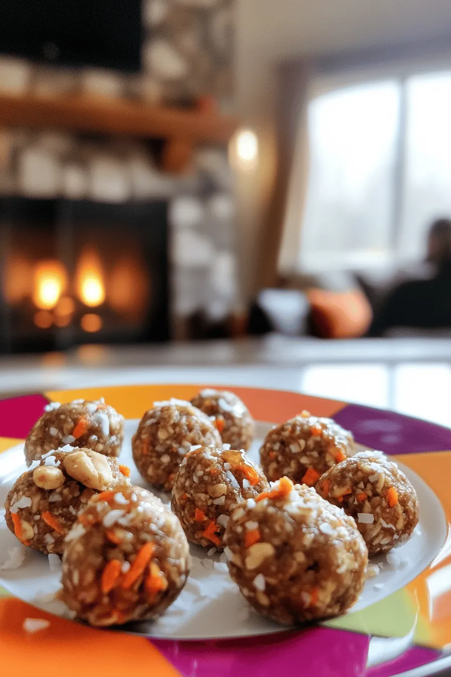 Carrot Cake Energy Balls are a fun and healthy snack. They mix the sweet taste of carrot cake with nutritious ingredients. These energy-boosting snacks are easy to make and perfect for any time of day.