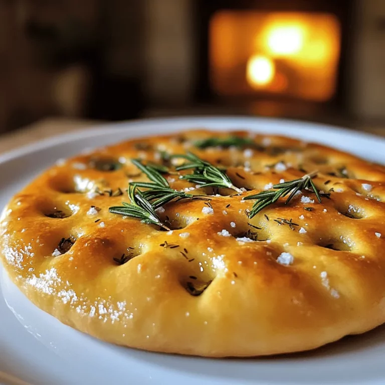 Making focaccia rosemary bread at home is a fun and rewarding experience. First, gather your ingredients. You will need 4 cups of all-purpose flour, 1 ½ teaspoons of salt, 1 tablespoon of sugar, and 2 ¼ teaspoons of active dry yeast. You will also need 1 ⅓ cups of warm water, ⅓ cup of olive oil, 3 tablespoons of fresh rosemary, and flaky sea salt for topping.