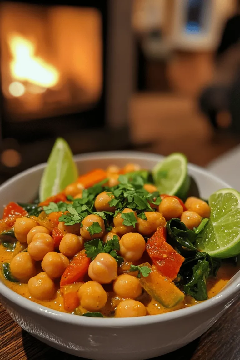 To make coconut curry chickpeas, you need a few key items. First, grab a can of chickpeas. You will also need coconut milk for creaminess. Use one tablespoon of coconut oil for cooking. A small onion, two cloves of garlic, and some fresh ginger add flavor. For spice, include red curry paste, turmeric, and cumin. You also want a bell pepper and some spinach. Finally, don't forget soy sauce and lime juice for a zesty kick.