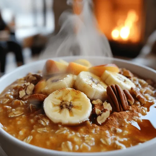 To make a great pumpkin spice oatmeal recipe, you need simple ingredients. The main star is rolled oats. They cook well and give a nice texture. You also need water or milk, which helps make the oatmeal creamy.