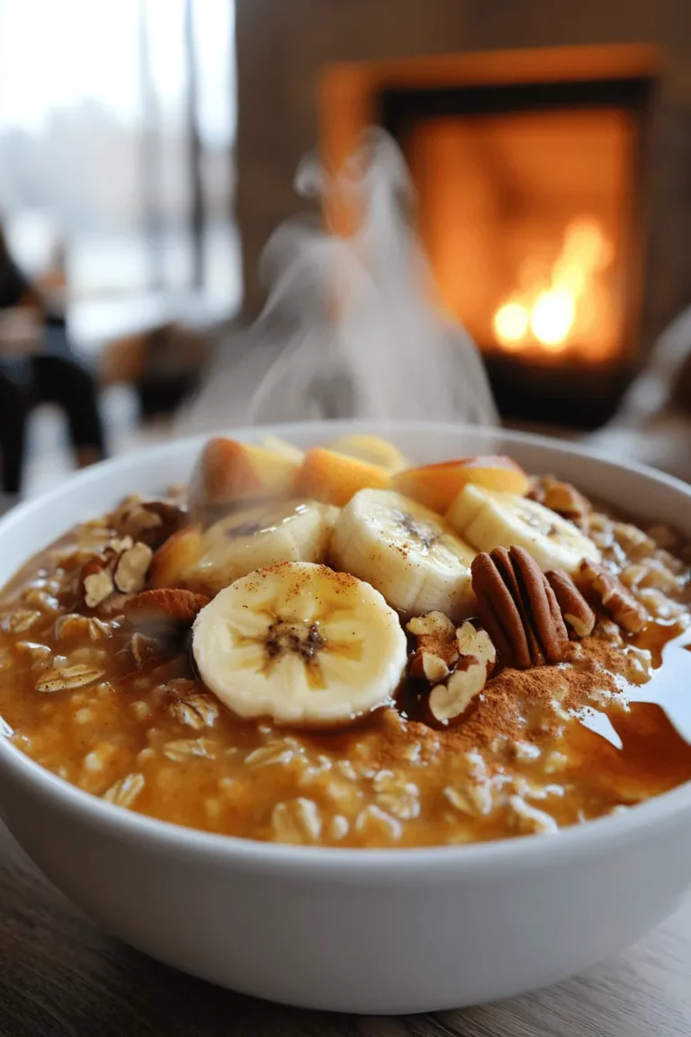To make a great pumpkin spice oatmeal recipe, you need simple ingredients. The main star is rolled oats. They cook well and give a nice texture. You also need water or milk, which helps make the oatmeal creamy.