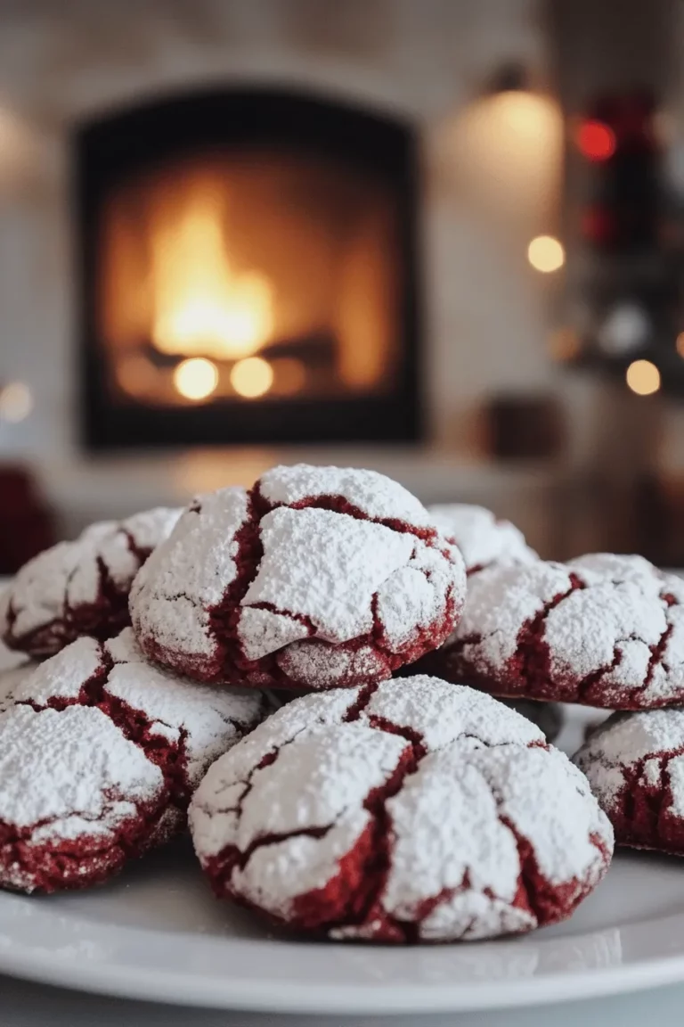 To make red velvet crinkle cookies, you need simple yet essential ingredients. Here’s a list of what you will need: