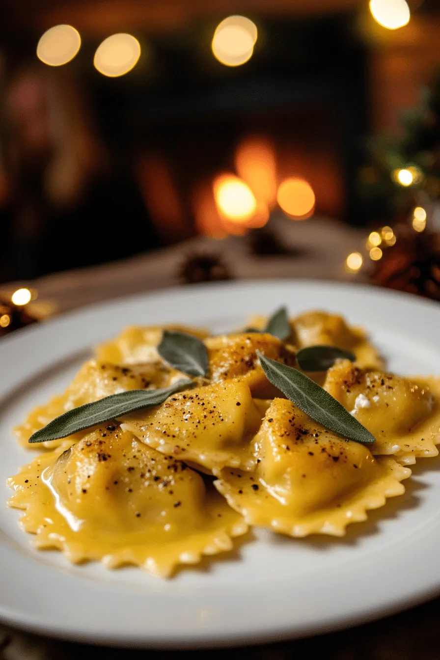 In making butternut squash ravioli, you need fresh and simple ingredients. The main ingredient is, of course, butternut squash. For the filling, I use two cups of cubed squash. Roasting it brings out the natural sweetness. You also need ricotta cheese, which adds creaminess. A beaten egg helps bind the filling together.