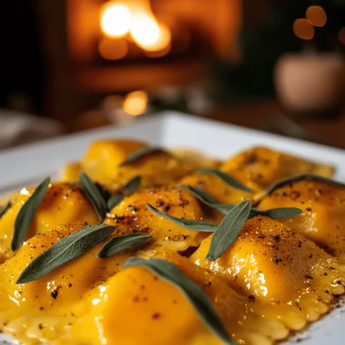 In making butternut squash ravioli, you need fresh and simple ingredients. The main ingredient is, of course, butternut squash. For the filling, I use two cups of cubed squash. Roasting it brings out the natural sweetness. You also need ricotta cheese, which adds creaminess. A beaten egg helps bind the filling together.