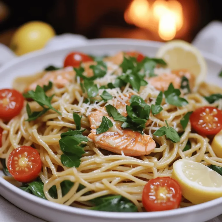 To make salmon garlic butter pasta, you need a few simple ingredients. The core ingredients include: