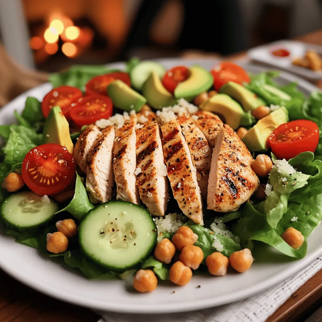A light chicken Caesar salad stands out for its fresh flavors and healthy twist. It uses wholesome ingredients that keep the dish light yet satisfying. The key lies in the balance between crunchy greens and tender chicken.