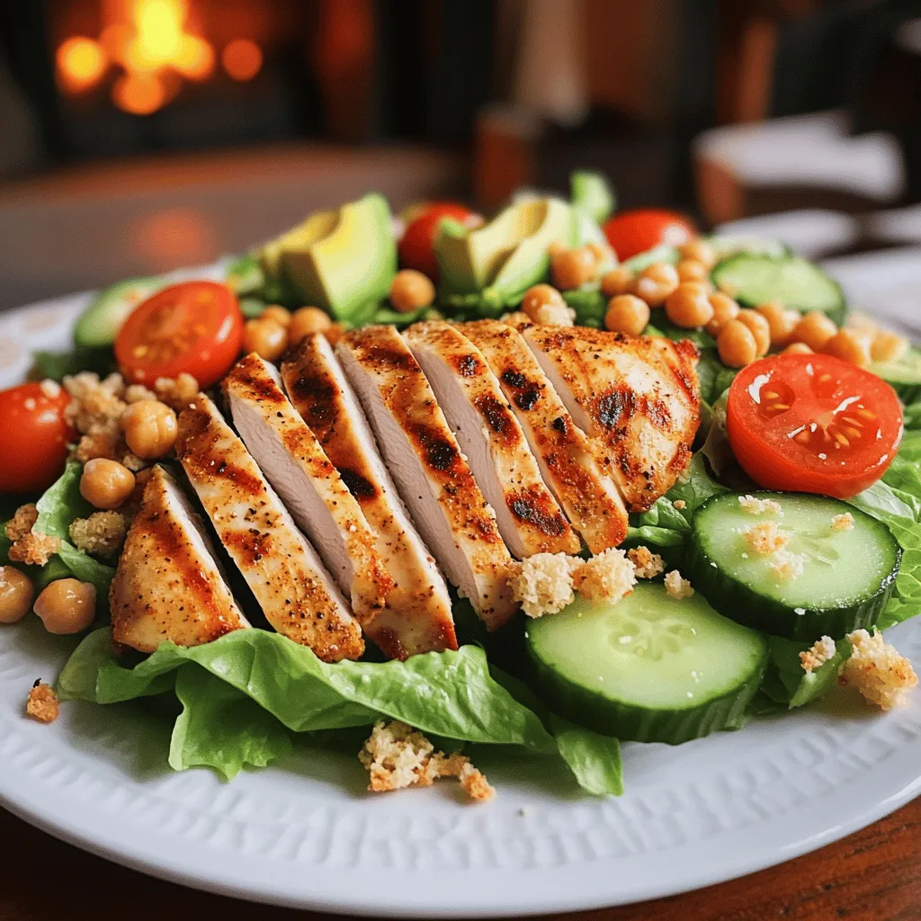 A light chicken Caesar salad stands out for its fresh flavors and healthy twist. It uses wholesome ingredients that keep the dish light yet satisfying. The key lies in the balance between crunchy greens and tender chicken.