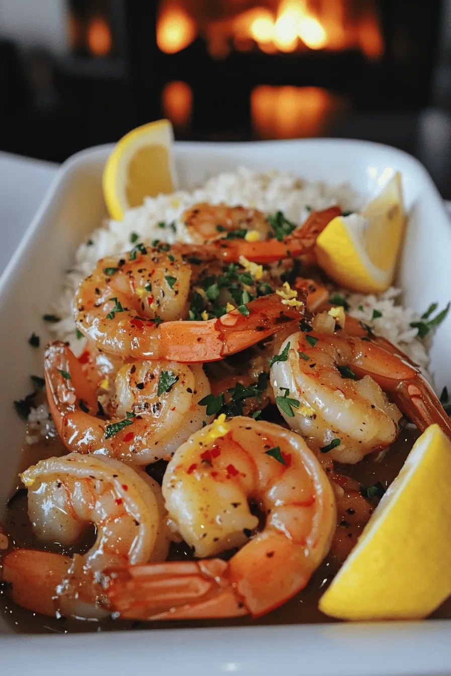 The key ingredients in a garlic butter shrimp recipe are simple yet powerful. First, you need fresh shrimp. I recommend using large shrimp that are peeled and deveined. They cook quickly and have great flavor.