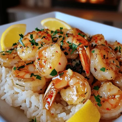 The key ingredients in a garlic butter shrimp recipe are simple yet powerful. First, you need fresh shrimp. I recommend using large shrimp that are peeled and deveined. They cook quickly and have great flavor.