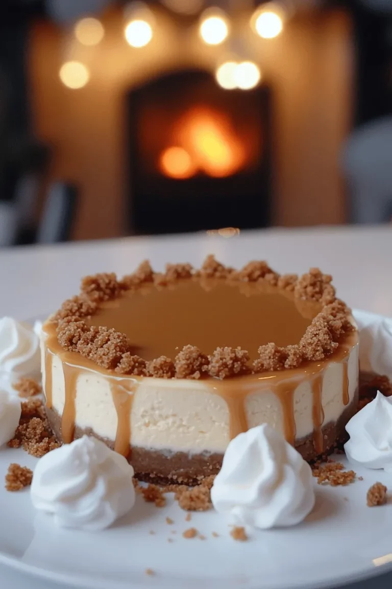 To make a Biscoff cheesecake, you need simple yet tasty ingredients. The key ingredients in a Biscoff cheesecake include: