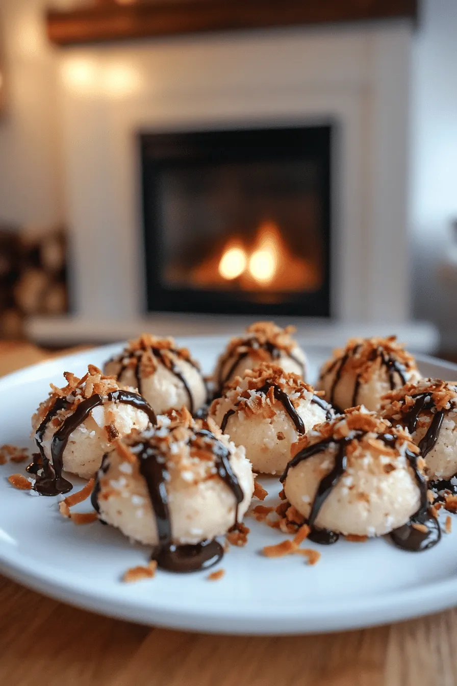 Coconut macaroons are sweet treats made mainly from shredded coconut. They have a rich history, dating back to the 19th century. Many believe they came from Italy, where bakers made similar cookies. Over time, they spread to other countries, becoming popular worldwide.
