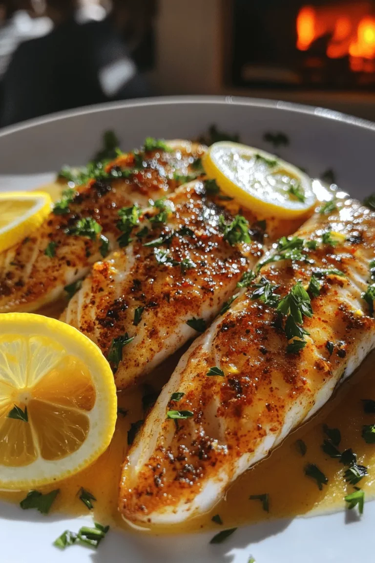 For a zesty lemon butter fish fillet, you need fresh ingredients. Here’s a list of what to gather: