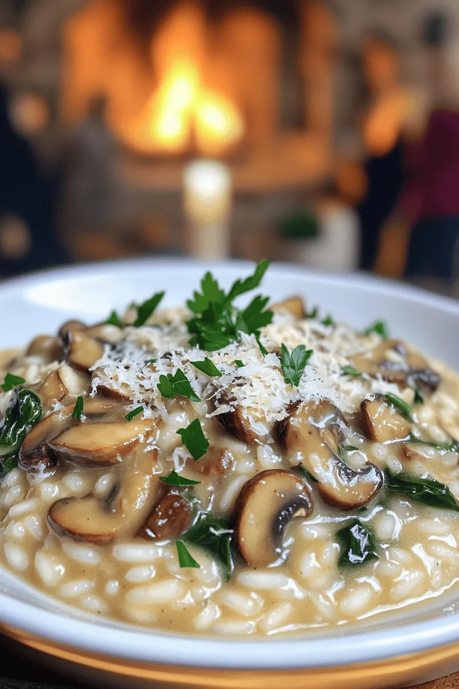 To create a delicious creamy mushroom risotto, you need key ingredients. Each one plays a big role in flavor and texture.