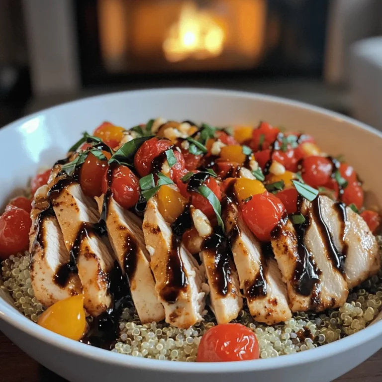 To make a tasty bruschetta chicken bowl, you need a few key ingredients. The main star is the chicken. I use two boneless, skinless chicken breasts. This gives a nice base for the dish.