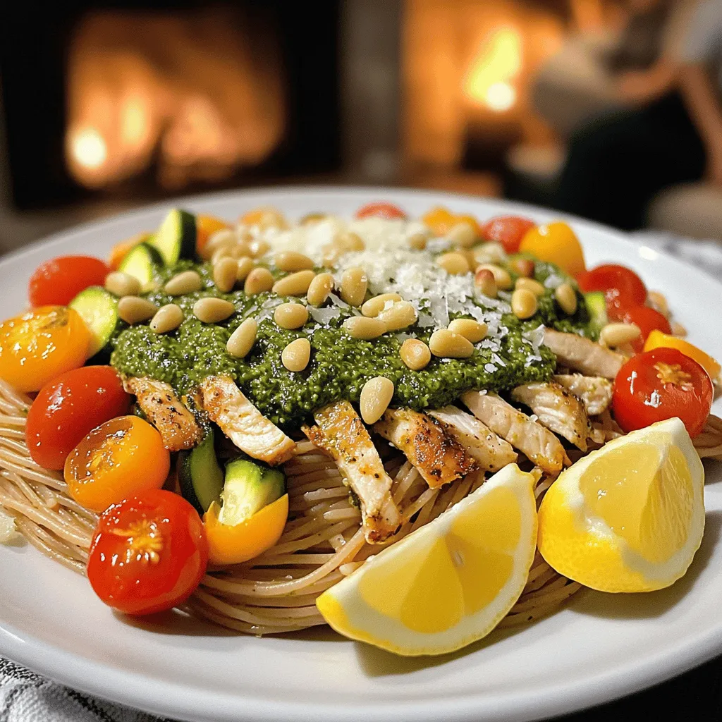 To make Summer Garden Pasta with Chicken and Pesto, you need fresh, vibrant ingredients. Let’s break down the key components.