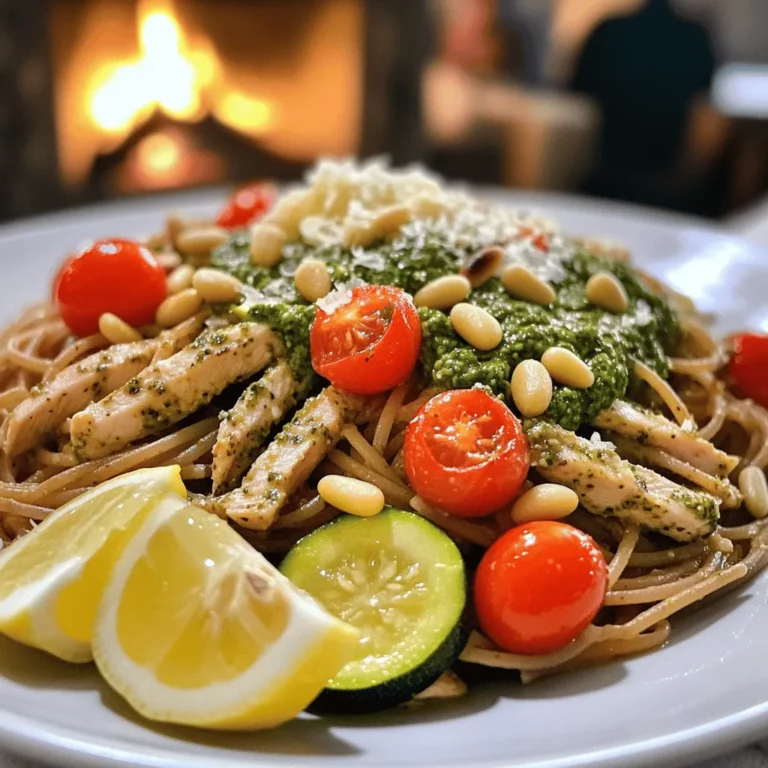 To make Summer Garden Pasta with Chicken and Pesto, you need fresh, vibrant ingredients. Let’s break down the key components.