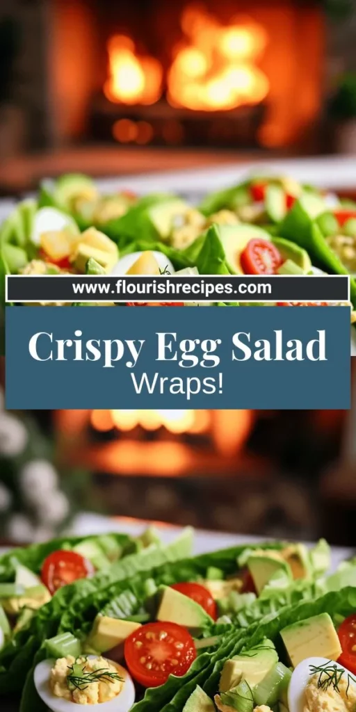 Looking for a deliciously light lunch that's easy to prepare? LT Egg Salad Lettuce Wraps are here to save the day! Packed with protein, fresh veggies, and a creamy Greek yogurt dressing, these wraps are not only low in carbs but also bursting with flavor. Perfect for busy days or picnics, they can be customized with spices, add-ins, and fresh herbs. Click through to explore this simple recipe and discover your new favorite meal!