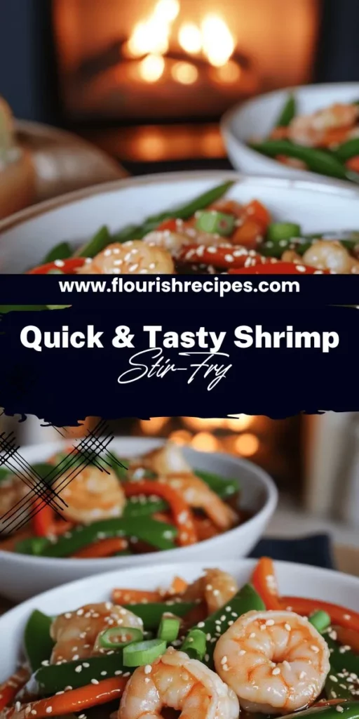 Looking for a quick and flavorful meal? Try my Shrimp and Snow Peas Stir-Fry! This colorful dish is packed with fresh ingredients and can be whipped up in just minutes. Perfect for busy nights, it features juicy shrimp, crisp snow peas, and a delightful stir-fry sauce. Easy to make and full of nutrients, this meal is sure to impress your family and friends. Click through to discover the full recipe and start cooking today!