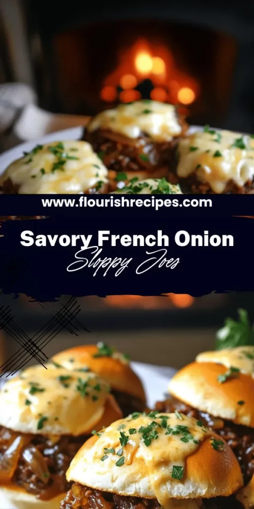 Satisfy your cravings with my Irresistible French Onion Beef Sloppy Joes! This delicious twist on a classic sandwich brings together the rich flavors of French onion soup and the hearty goodness of Sloppy Joes. In this post, you'll find easy ingredients, step-by-step instructions, and fun serving ideas perfect for family dinners or gatherings. Click through to discover this mouthwatering recipe and impress your loved ones!
