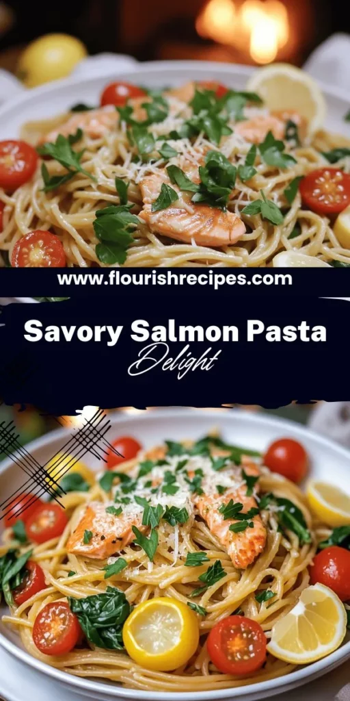 Looking for an easy weeknight dinner that’s both delicious and nutritious? Try savory salmon garlic butter pasta! This flavorful dish brings together fresh salmon, rich garlic butter, and perfectly cooked pasta for a meal everyone will love. Discover simple steps, ingredient tips, and delightful variations to make it your own. Click through to explore this easy recipe and elevate your dinner game tonight!