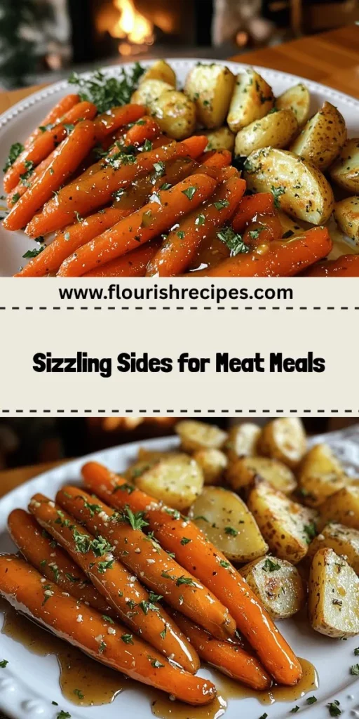Elevate your meat meals with these delicious meat side dishes ideas! Discover a variety of flavorful accompaniments, from savory honey-mustard glazed carrots to crispy garlic herb potato wedges. Whether you're seeking classic sides or healthy options, this guide has something for everyone. Impress your family and friends with unique flavors that enhance your dining experience. Click through now to explore the full range of mouthwatering recipes!