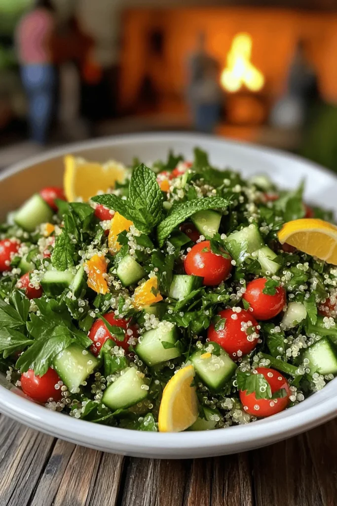 Quinoa Tabbouleh Fresh and Flavorful Recipe Guide