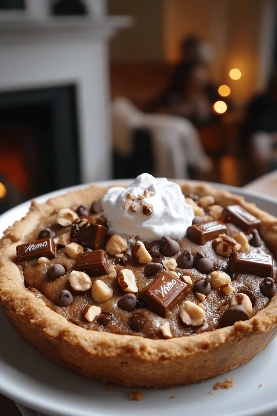 To make a Kinder Bueno cookie pie, you need simple ingredients. The cookie base starts with 1 cup of unsalted butter. Make sure it is softened to mix well. You will also need 1 cup of brown sugar and 1/2 cup of granulated sugar. These sugars add sweetness and flavor.