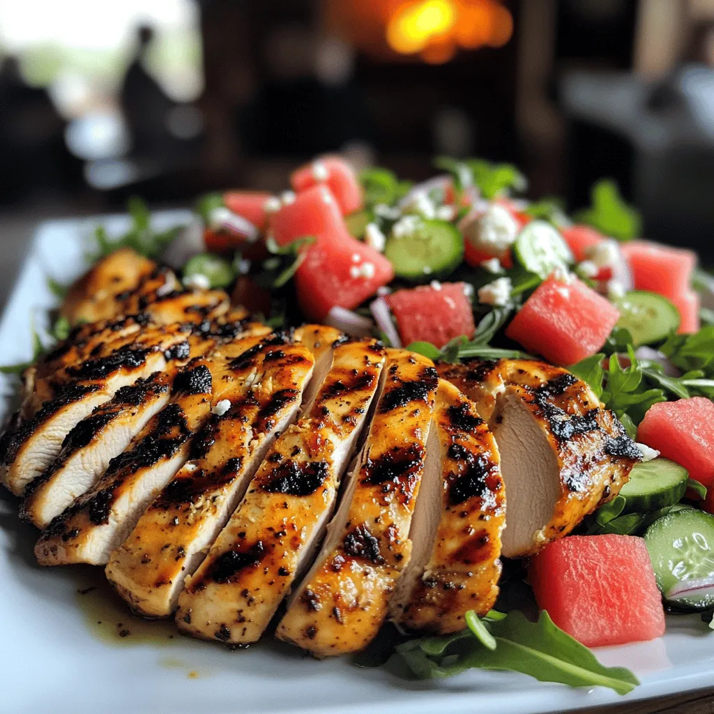 Zesty grilled chicken shines with simple yet bold ingredients. Each one adds to the flavor.