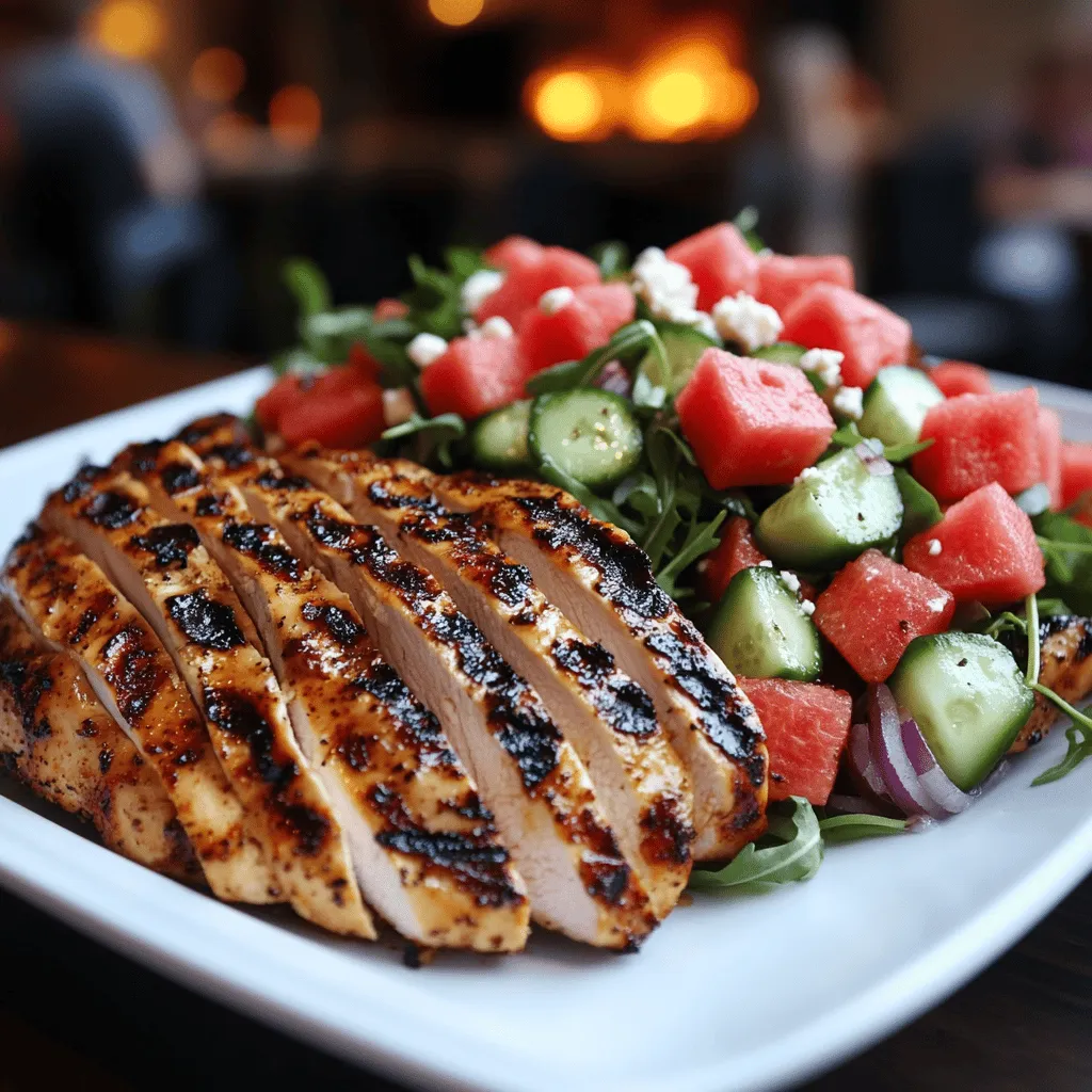 Zesty grilled chicken shines with simple yet bold ingredients. Each one adds to the flavor.