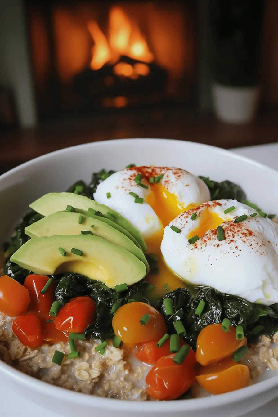 To make a great savory oatmeal bowl, you need the right ingredients. Start with rolled oats. They cook well and have a nice texture. For liquid, use vegetable broth. It gives a rich flavor.