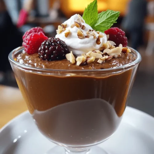 The chocolate avocado pudding recipe shines with just a few key ingredients. First, you need ripe avocados. They give the pudding a smooth, creamy base. The rich taste of chocolate comes from unsweetened cocoa powder. This is what makes the pudding feel indulgent.