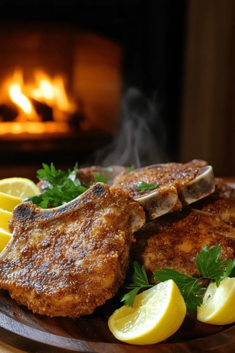 The right ingredients make a great country fried pork chops recipe. Start with bone-in pork chops, ideally one inch thick. Bone-in chops have more flavor and stay juicy. You will also need buttermilk. This adds moisture and helps tenderize the meat.