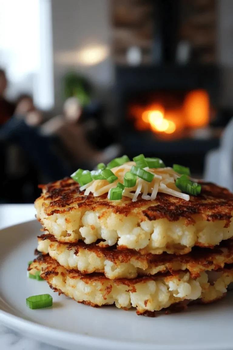 Cauliflower hash browns are a tasty twist on traditional hash browns. They use grated cauliflower instead of potatoes. This swap makes them lighter and healthier. If you love crispy breakfast foods, these will become your new favorite. You can easily find a cauliflower hash browns recipe that fits your taste.