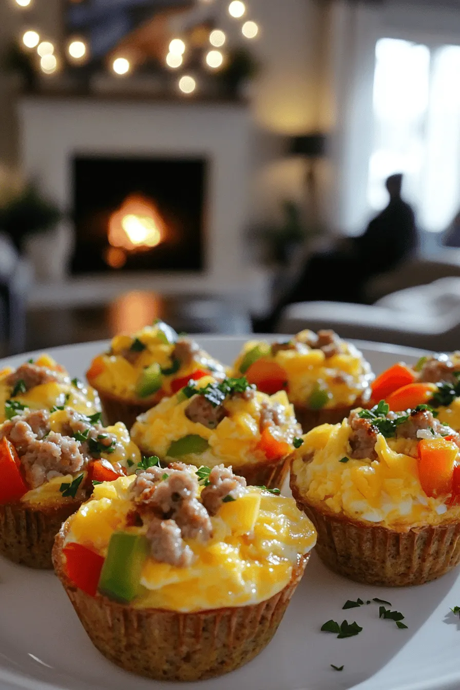 Egg muffin cups are a fun and tasty way to enjoy eggs. They are easy to make and filled with flavor. You bake them in a muffin pan, which gives them a nice shape. These cups are a great breakfast idea because they are quick and fun to eat.